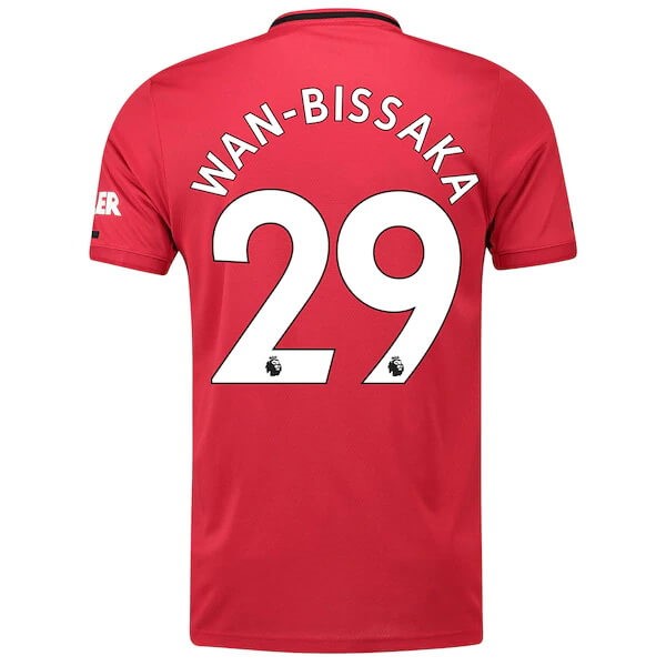 Maillot Football Manchester United NO.29 Wan Bissaka Domicile 2019-20 Rouge